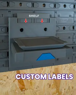 Extending Shelf - Cargo Attachment 3d model