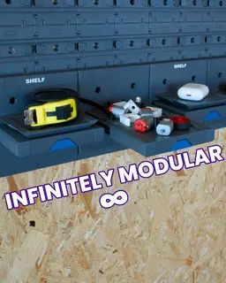 Extending Shelf - Cargo Attachment 3d model