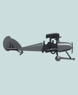 1:144 R.A.F. R.E.7 3d model
