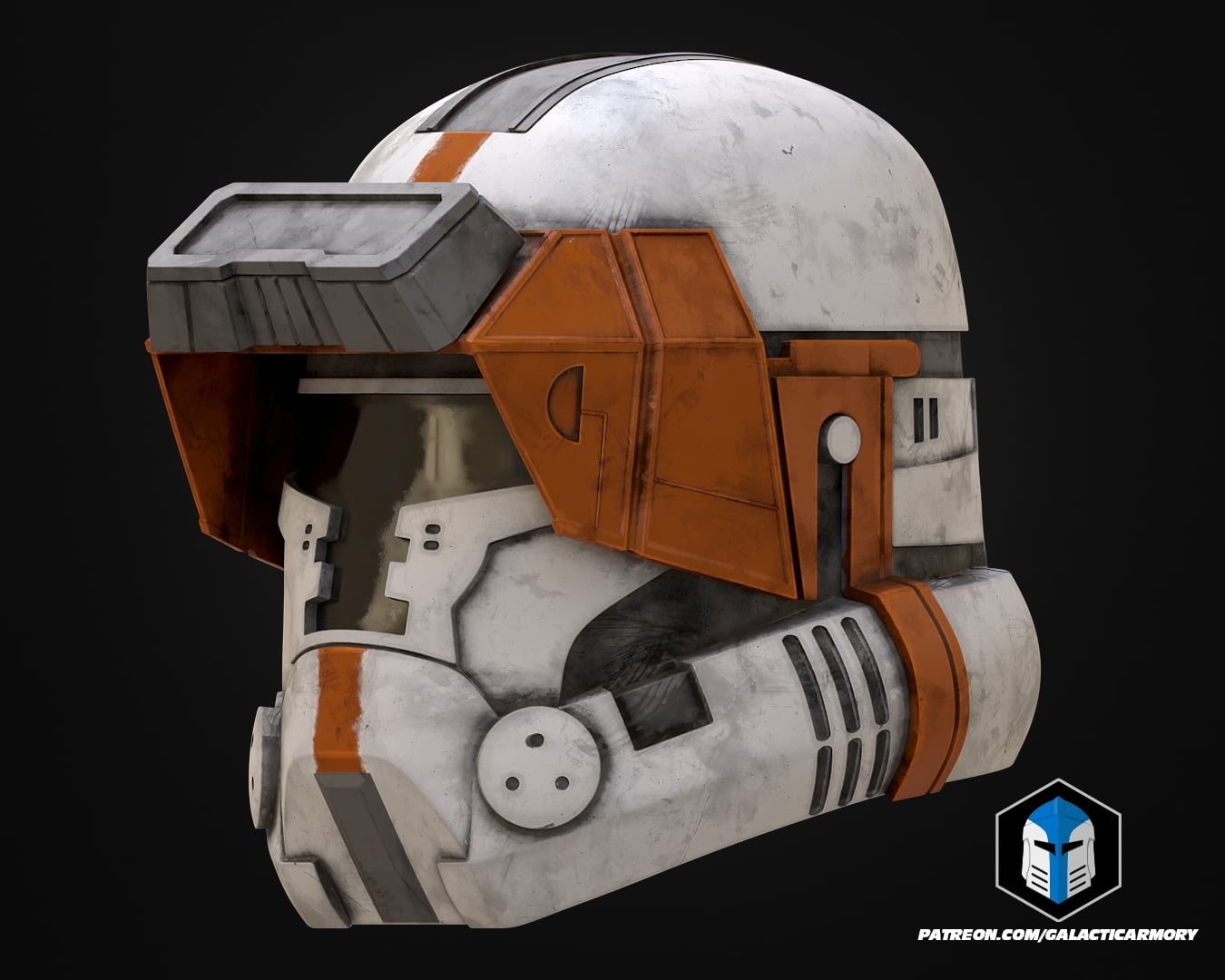 Havoc Trooper Helmet- 3D Print Files 3d model