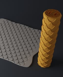 DnD Texture Rollers – Scales and armor 3d model
