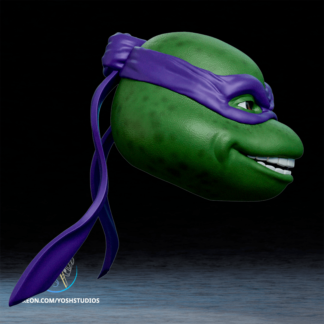 Turtle Helmet Bundle 3D Printer STL File 3d model