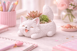 Snowfox Planter.stl 3d model