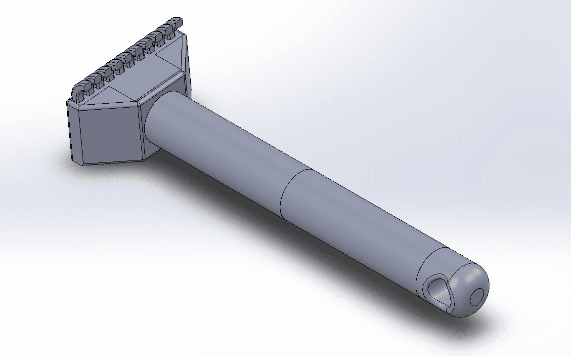 Modular Scratcher(Updated) 3d model