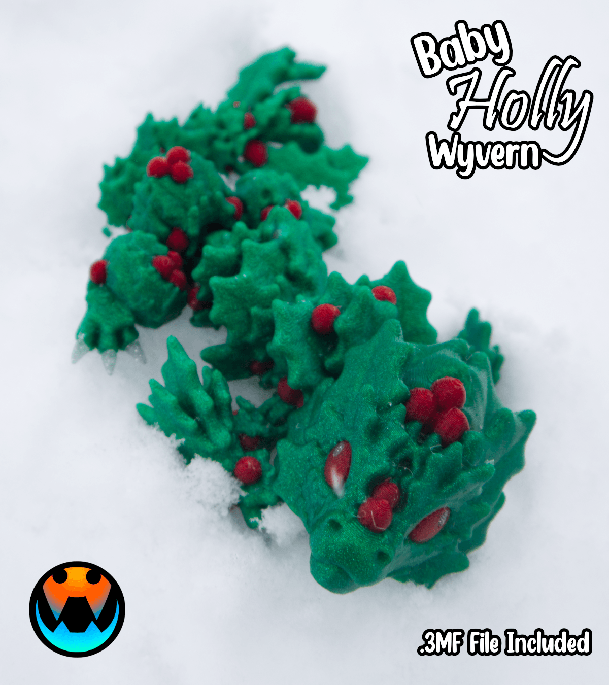 Baby Holly Wyvern 3d model