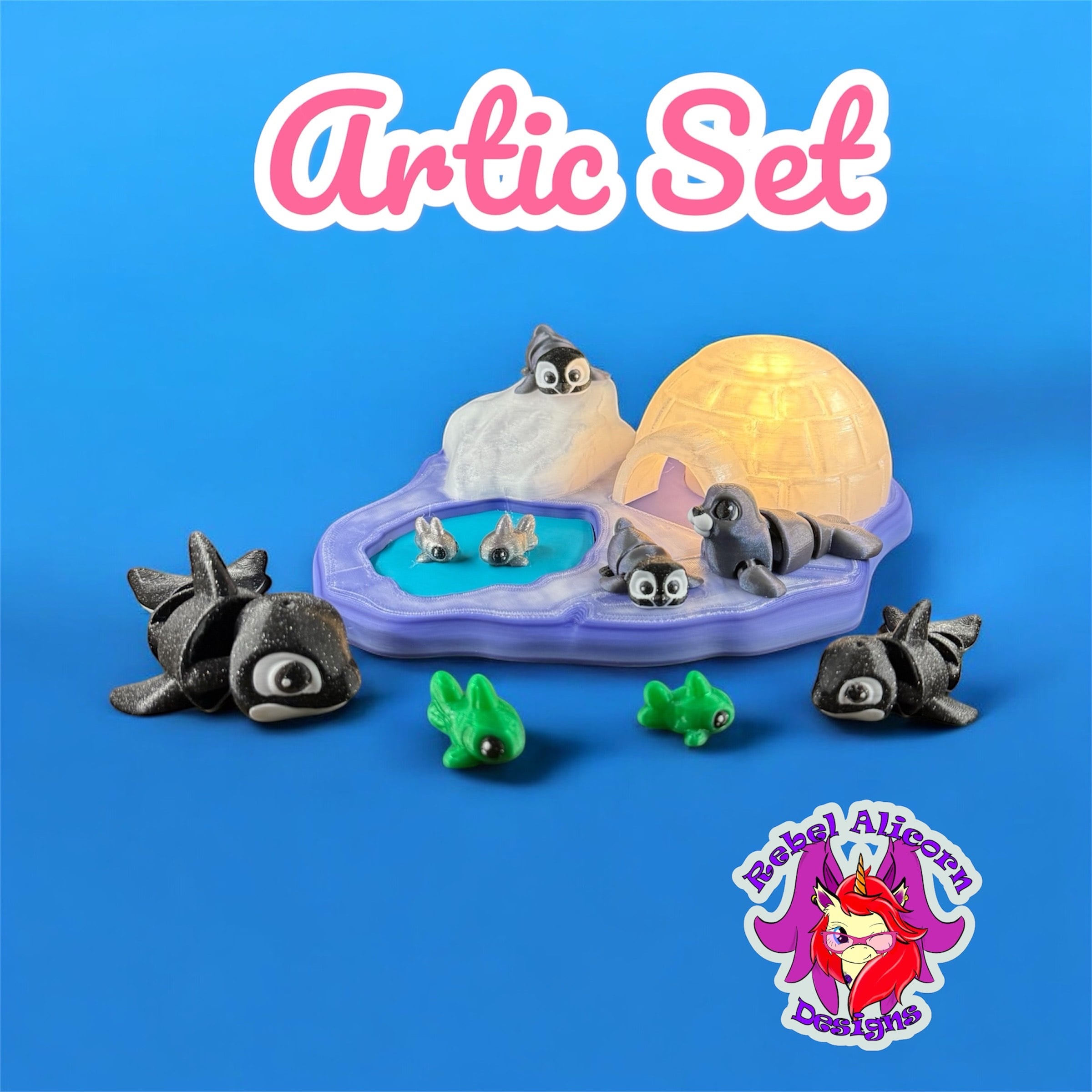 Artic Set 3d model