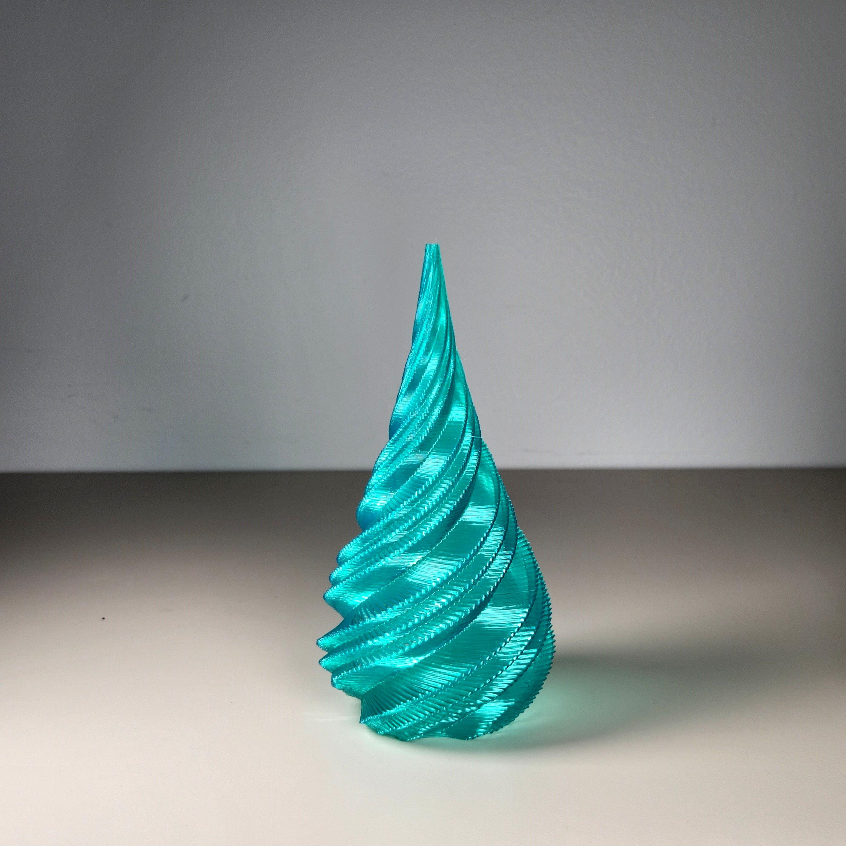 Twisty Christmas Tree 3 3d model