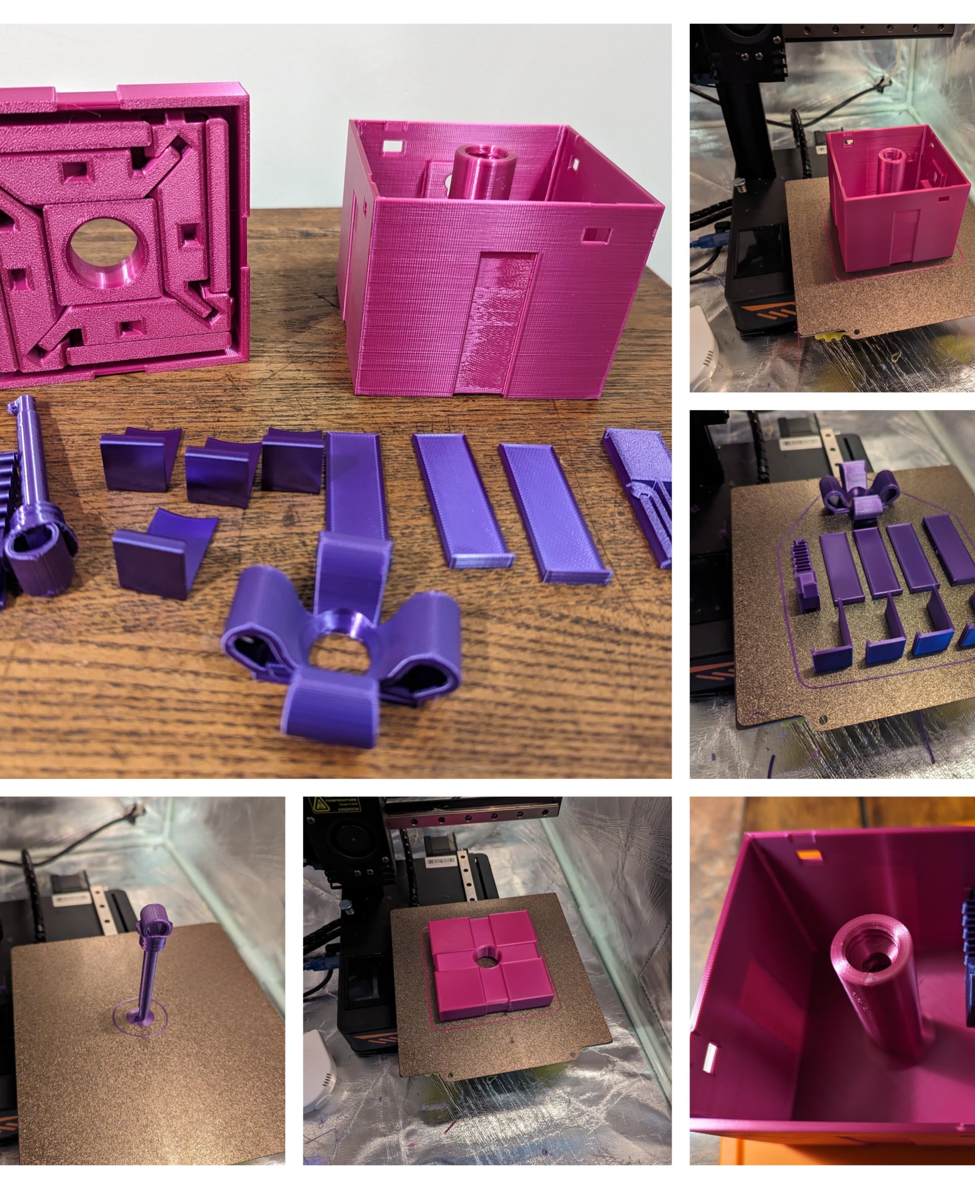 Polymaker Silk Magenta and Silk Purple
#ThangsHolidayMakes