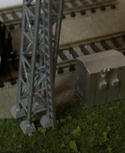 N Scale 4x Relay Shed 2 3d model