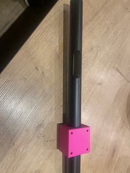 Lymow One lawn mower pole/mast mount. 3d model