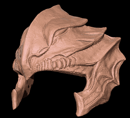 NINJA GAIDEN RYU HAYABUSA LEGENDARY BLACK FALCON HOOD 1:1 life size hitai-ate - Fan Art 3d model