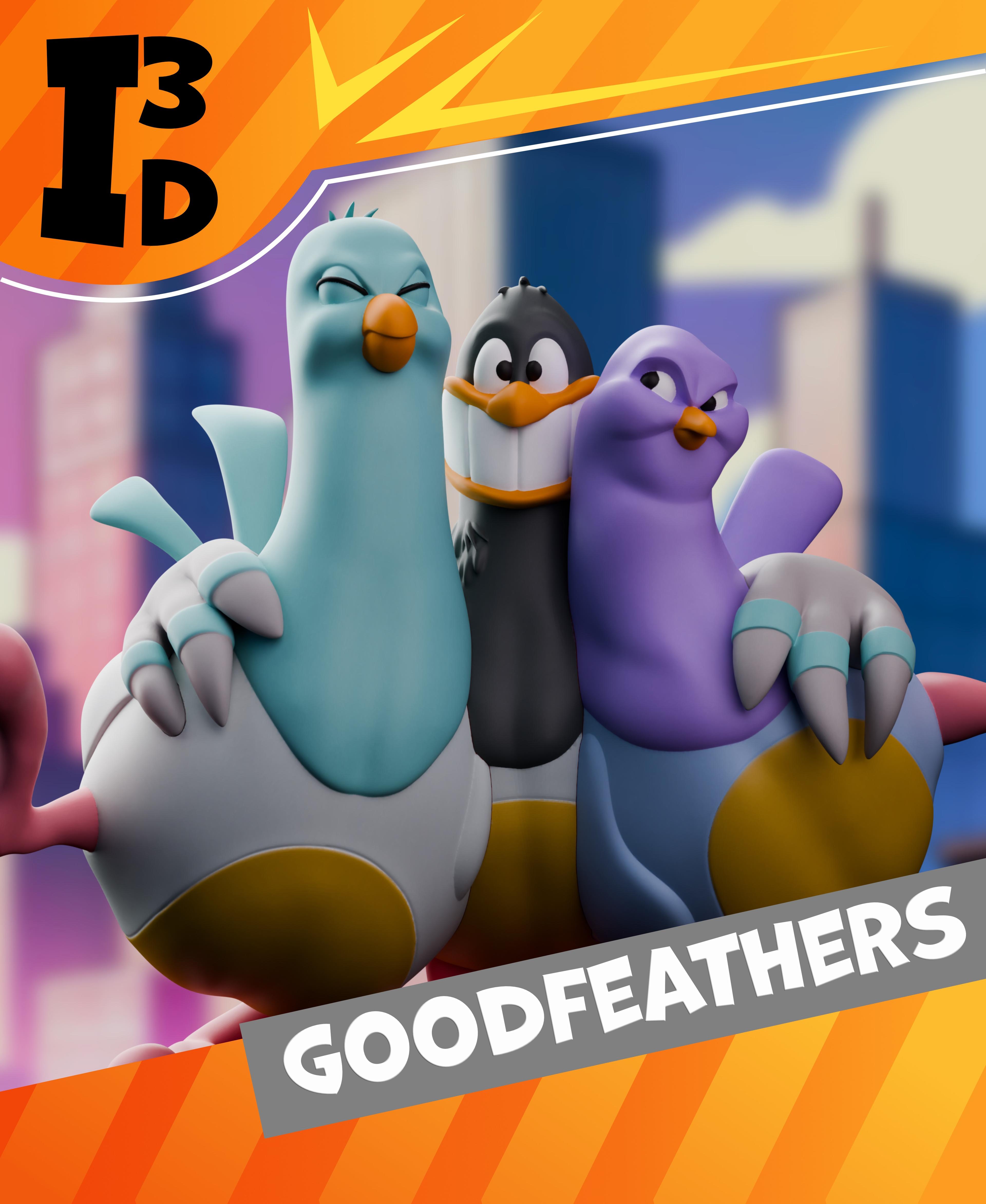 The Goodfeathers  3d model