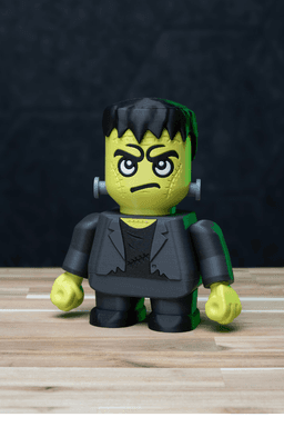 Frankenchunk's Monster - FREE Frankenstein Kit | No Supports, No AMS, No Glue 3d model