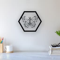 Butterfly Wall Art 3d model