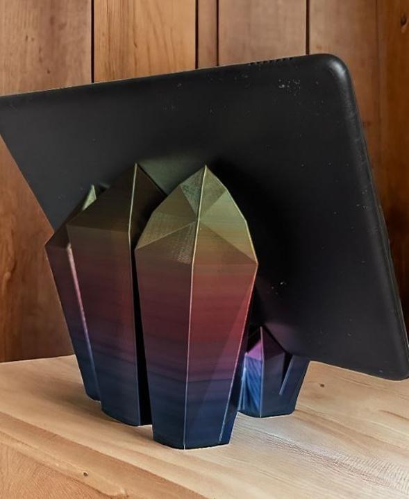 Tablet crystal stand - what an awesome print!
no problems at all!
if you need a stand, this is the one for you! - 3d model
