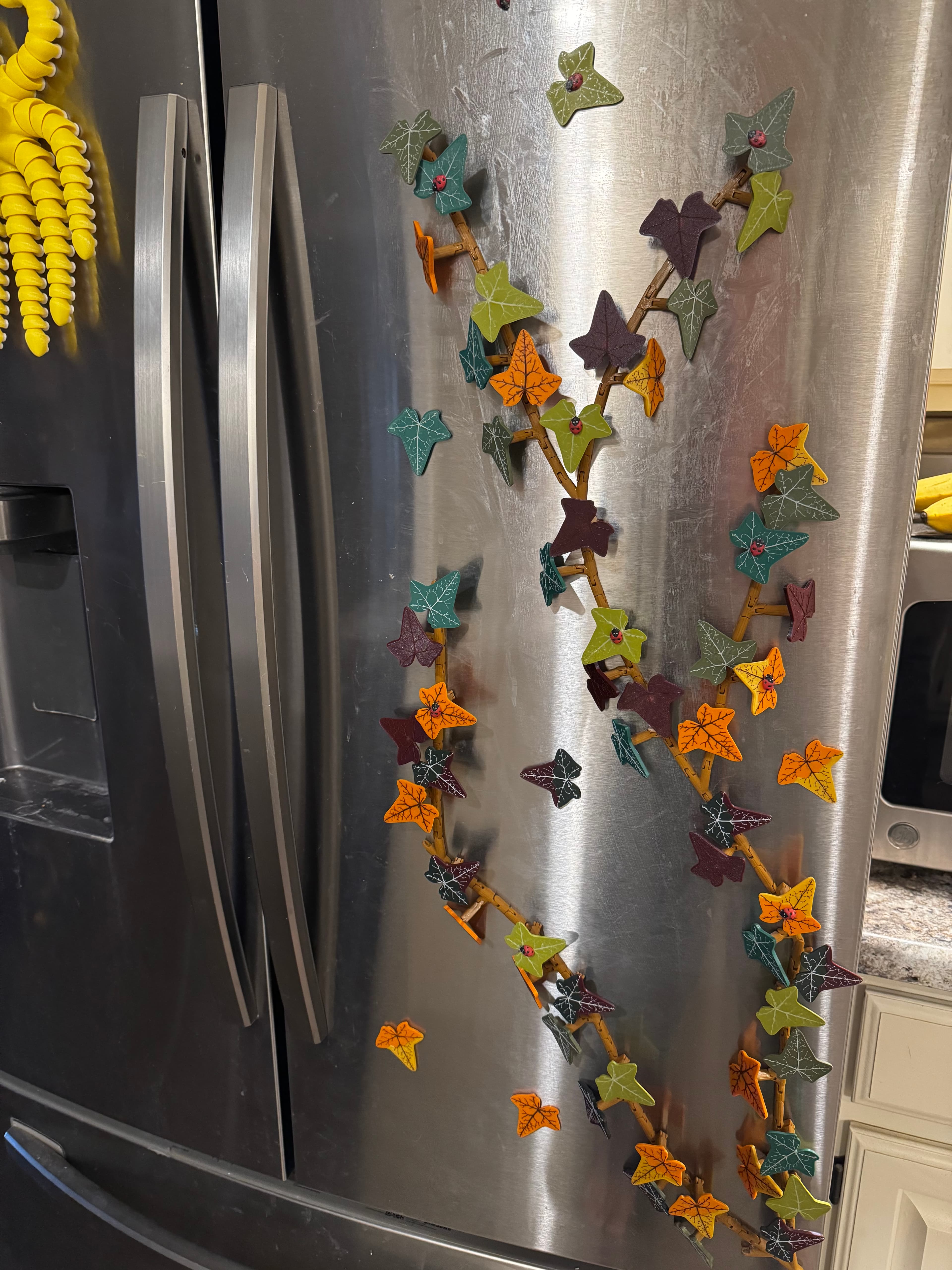 We love this model in our household! We are experimenting with different coloring on the leaves, inspired by the other fall themed make. The mini lady bugs are outstanding as well.