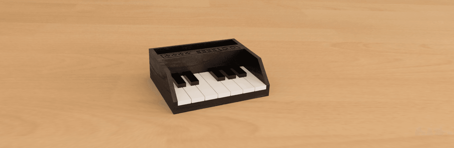 PIANO #JuneTunes 3d model