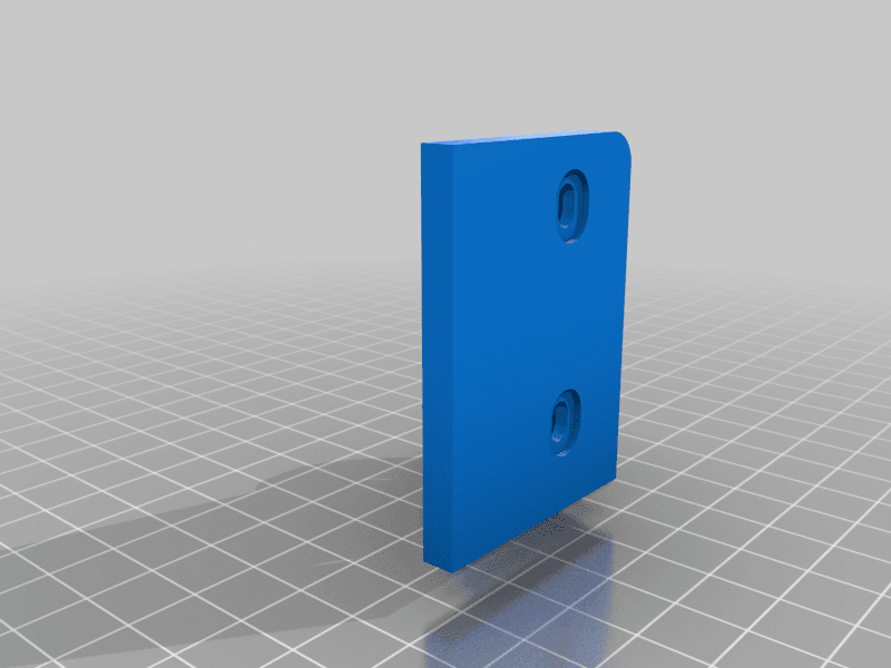 Tilting Screen Mount for Anycubic Kobra Max 3d model