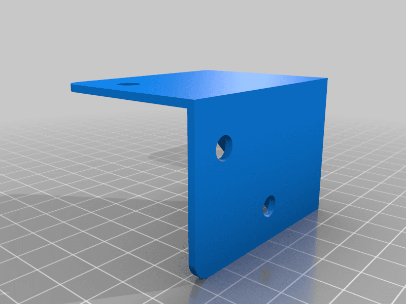 Tilting Screen Mount for Anycubic Kobra Max 3d model