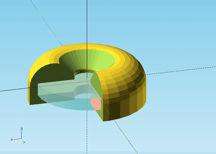 DecorativeWasher 3d model