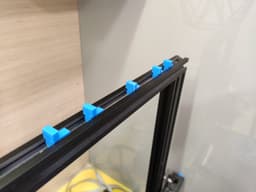 Aluminum Profile Insert for 3D Printers 3d model
