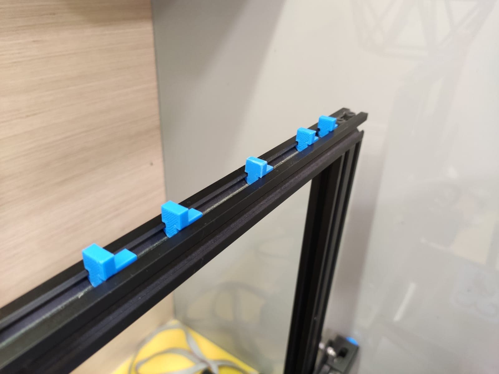 Aluminum Profile Insert for 3D Printers 3d model