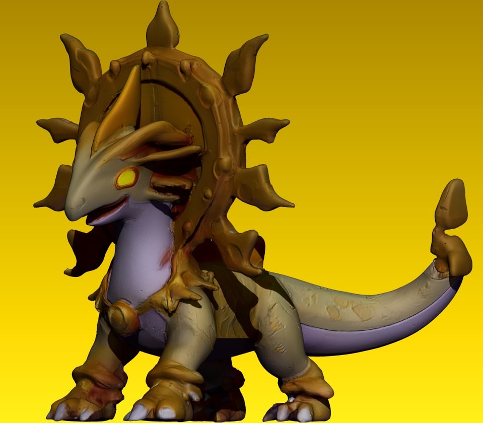 Luminodon: Apollo's Fury - FREE For Personal Use 3d model