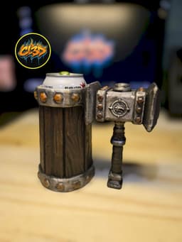 WoW DoomHammer Can Koozie 3d model