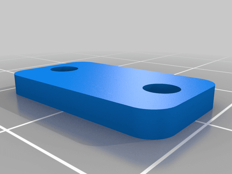 Control Surface Horn +15° & -15° orientation 3d model