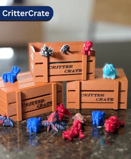 Crittercrate Container For Minis & More 3d model