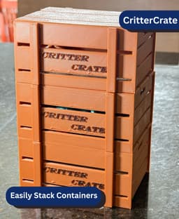 Crittercrate Container For Minis & More 3d model