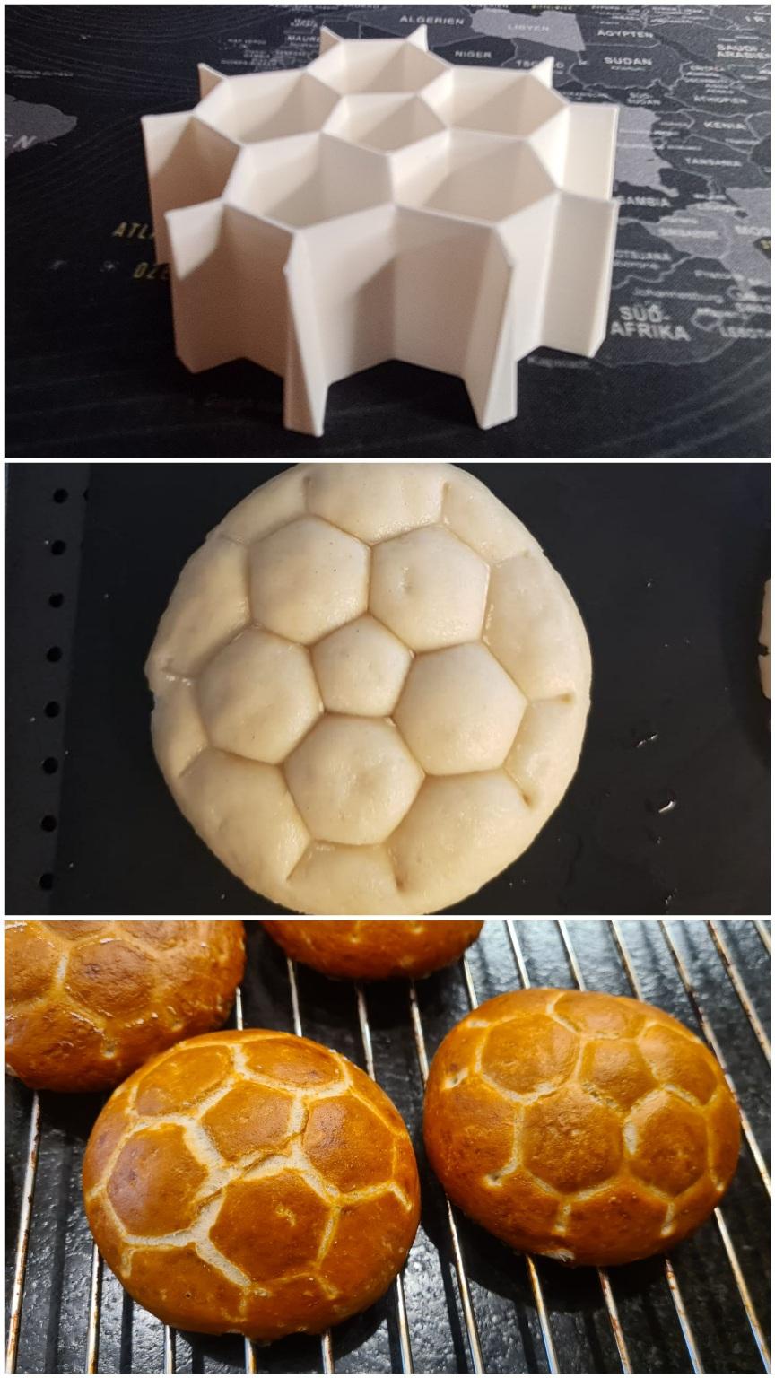 Football Bread Cutter / Laugensemmerlausstechwerkzeug 3d model