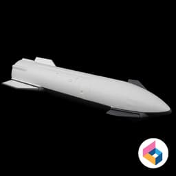 SpaceX- Starship Cargo 3d model