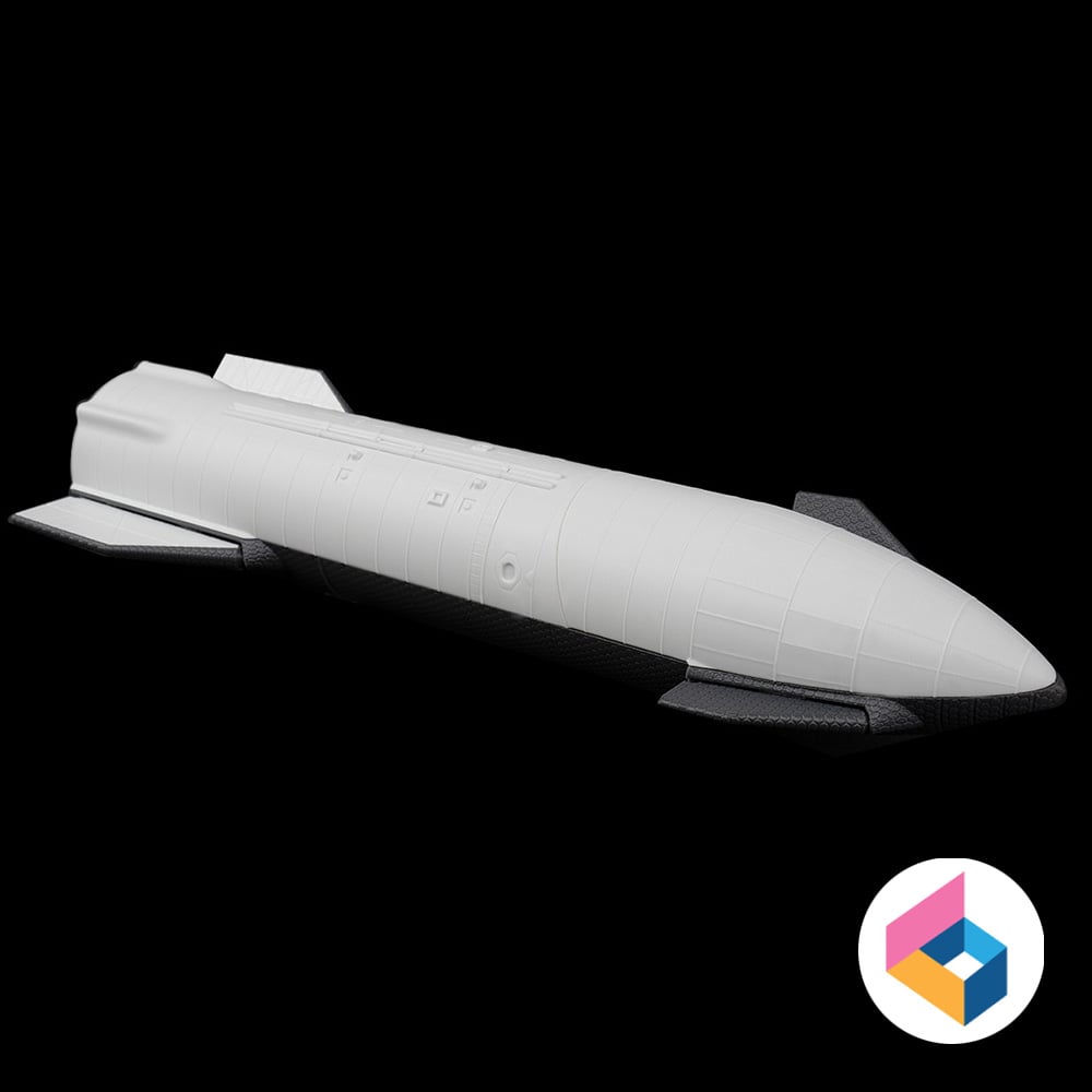 SpaceX- Starship Cargo 3d model