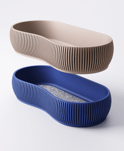 Stackable Glasses Tray 3d model