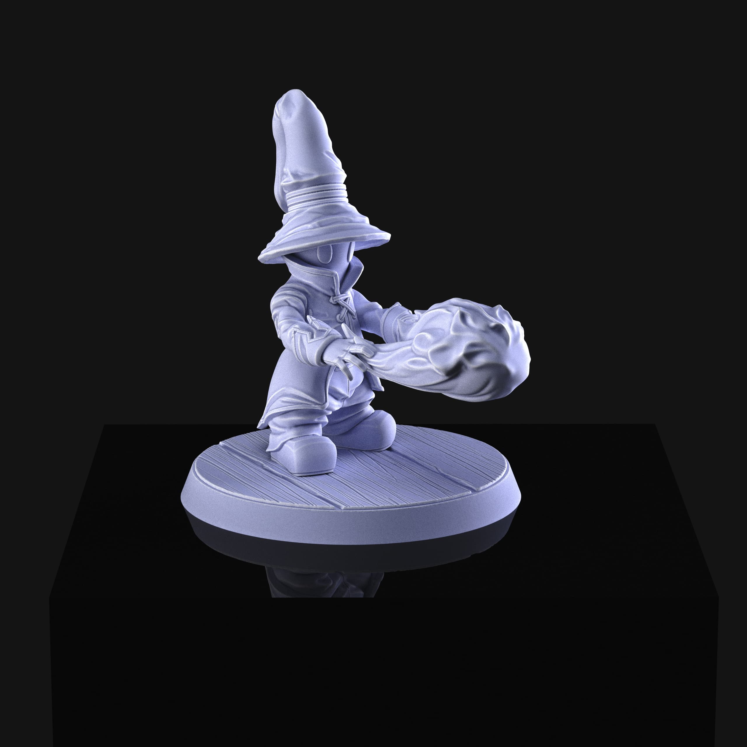 Mage Black 2 versions 3d model