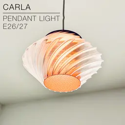 CARLA | Pendant Light E26/27 3d model