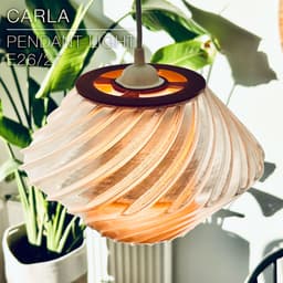 CARLA | Pendant Light E26/27 3d model