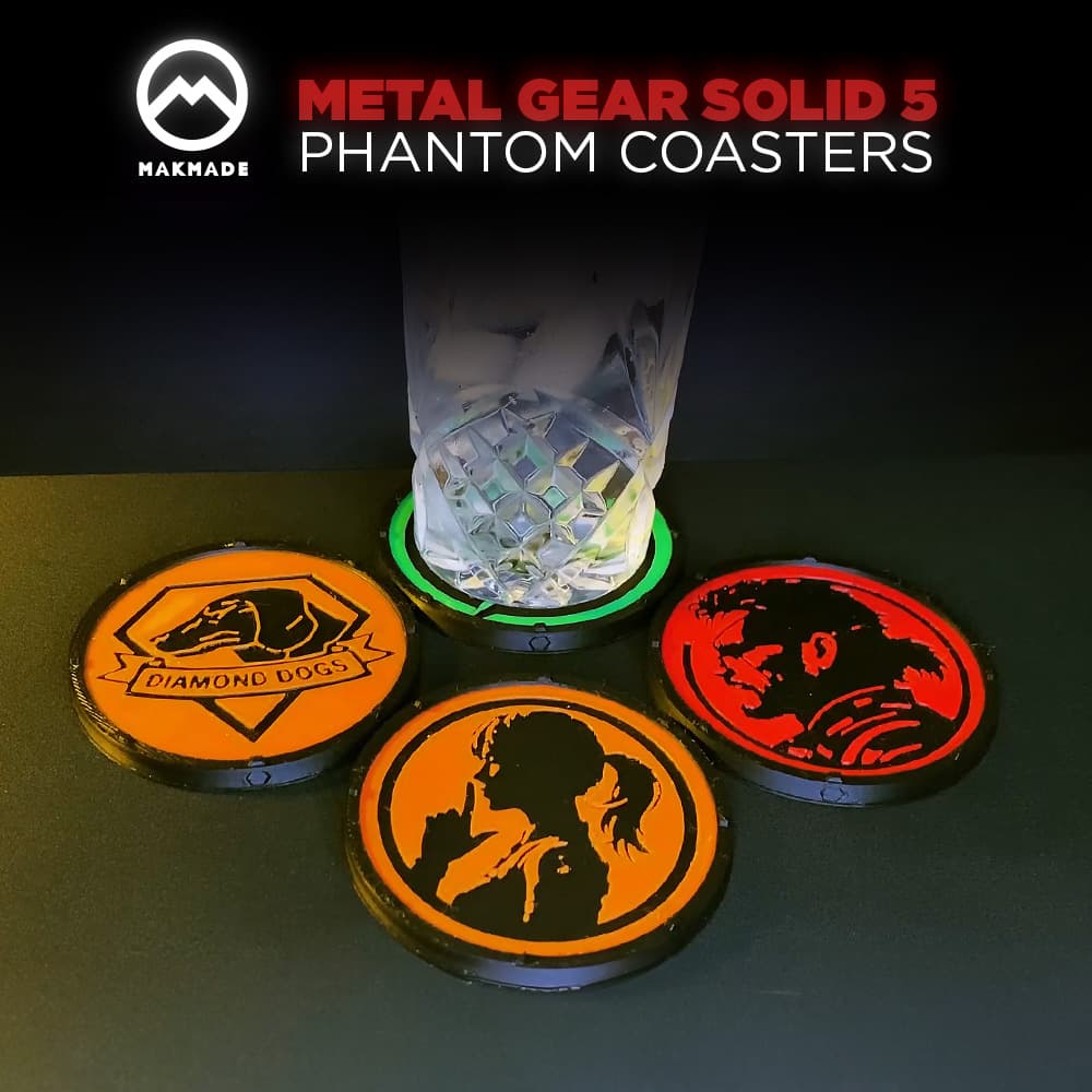 MGS5 PHANTOM COASTERS PIP 3d model