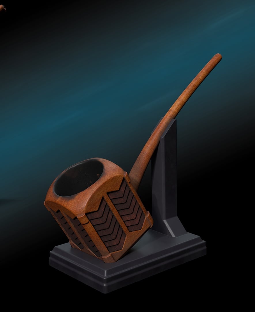 Thorin smoking pipe 3d model