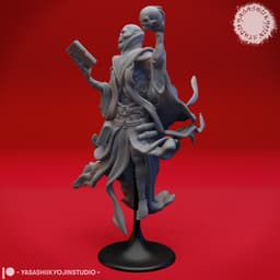 Lich - Tabletop Miniature (Pre-Supported) 3d model