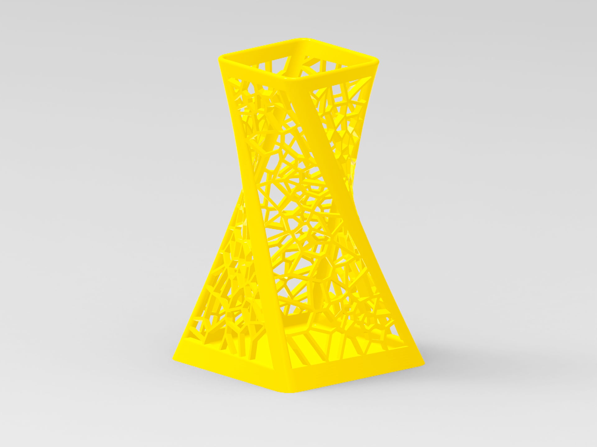 pot voronoi conges.stl 3d model