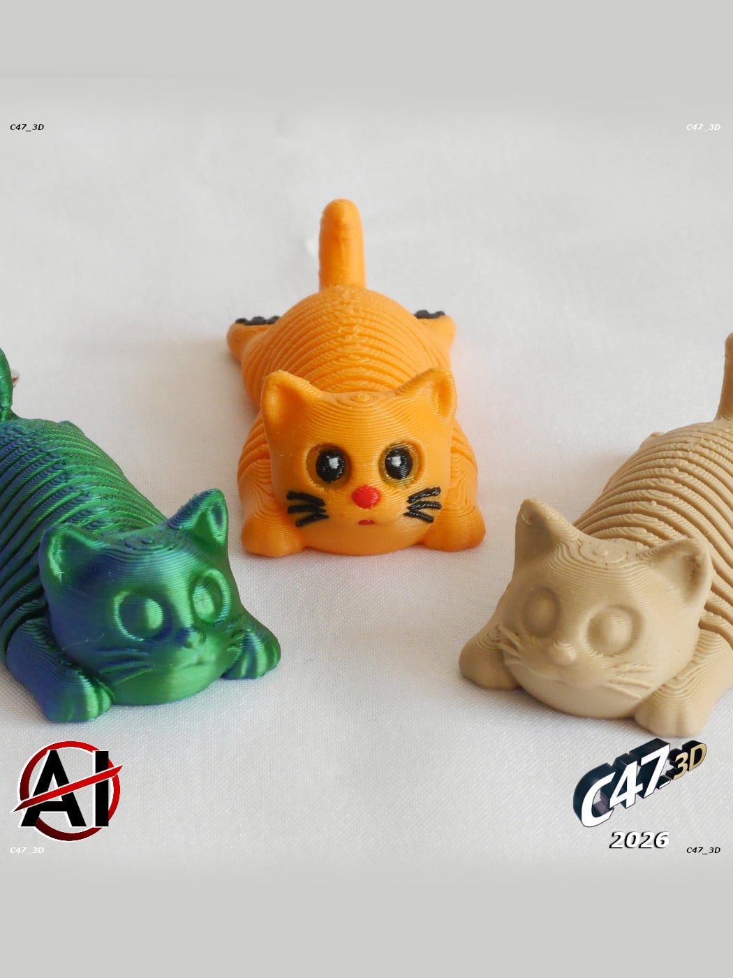 Springy Cat 3d model
