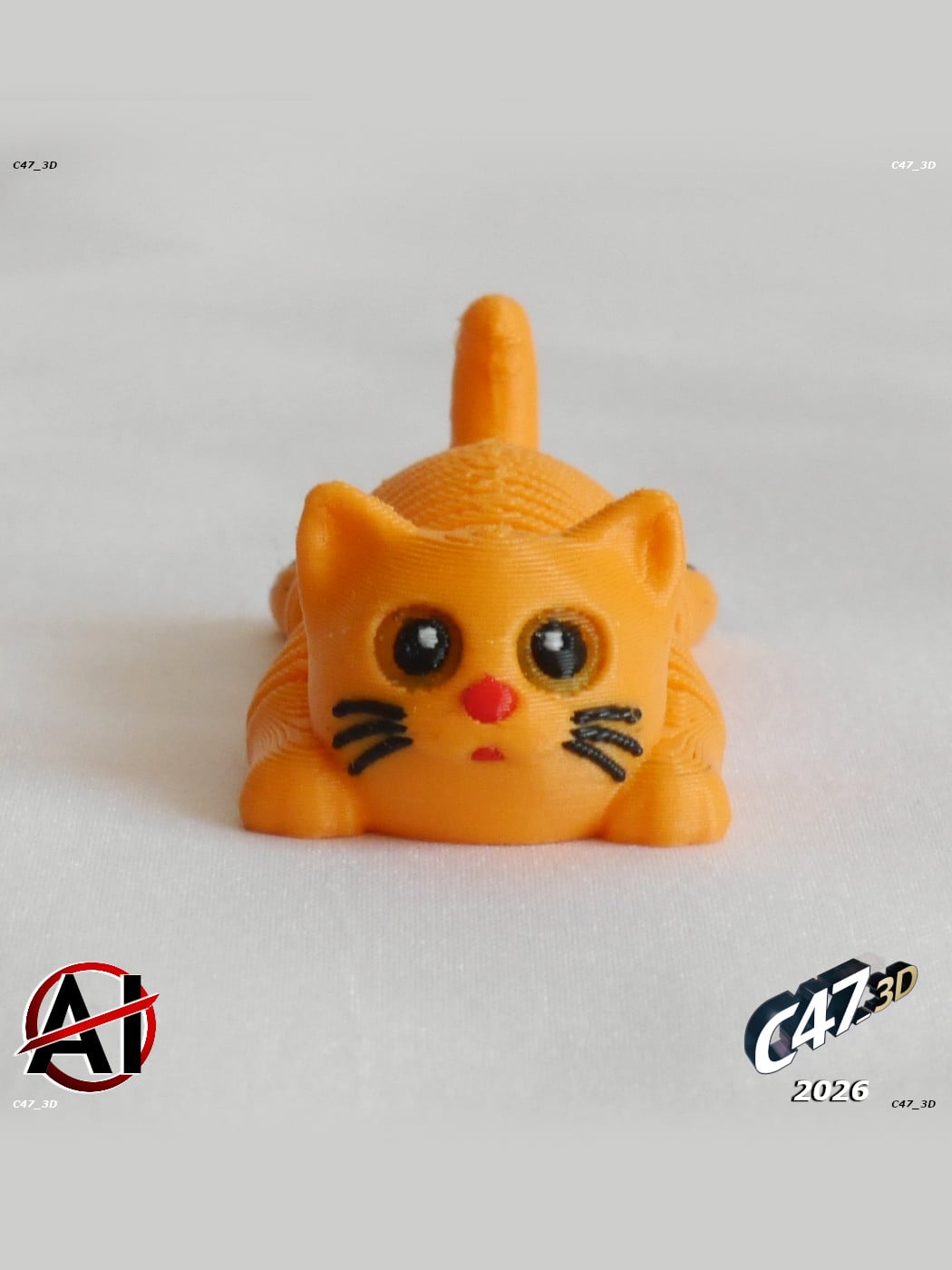 Springy Cat 3d model