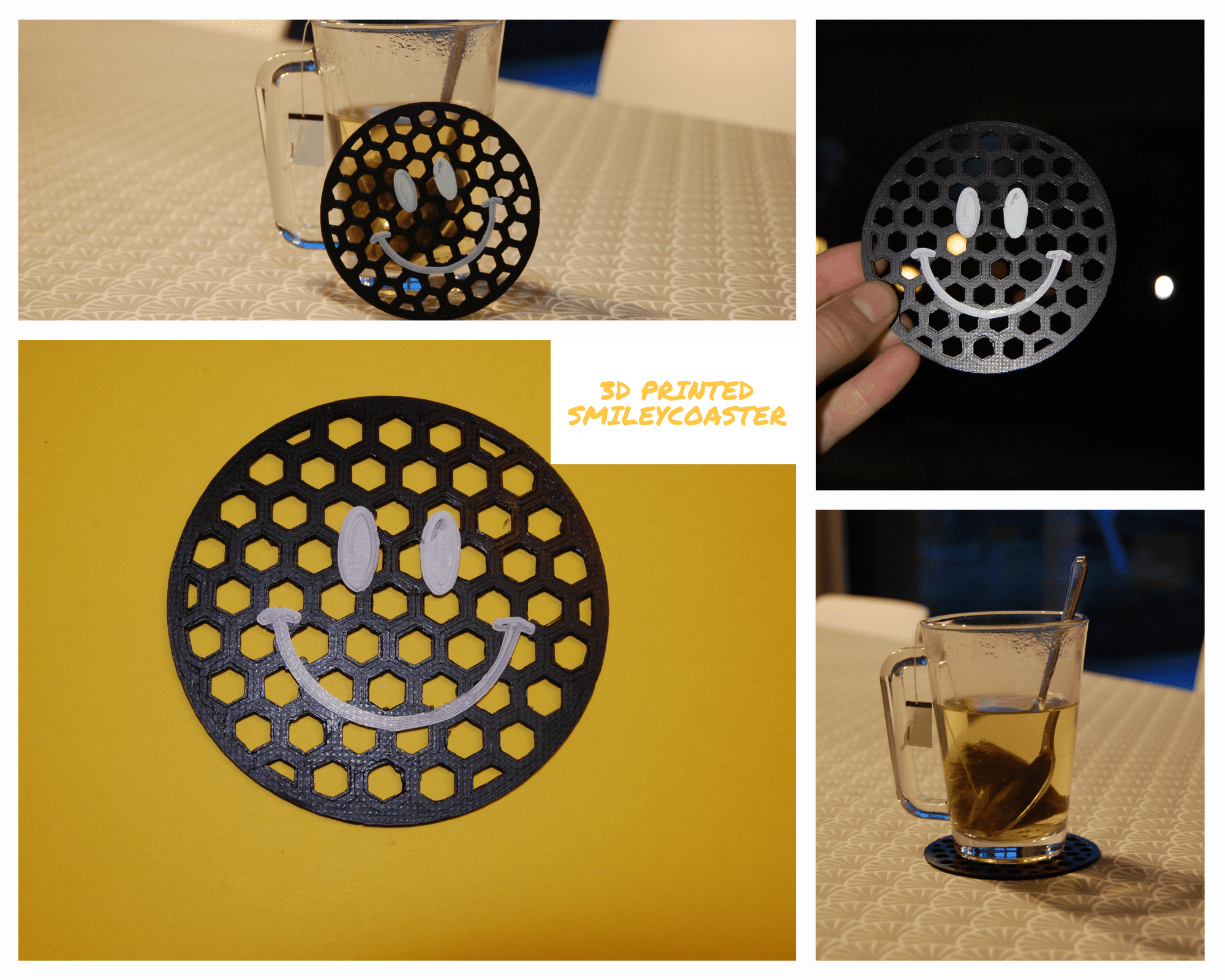 smile coaster 3d model