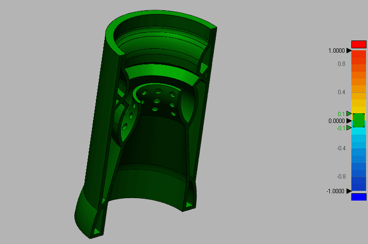 3D CAD Model of Complete Jet Engine 3d model