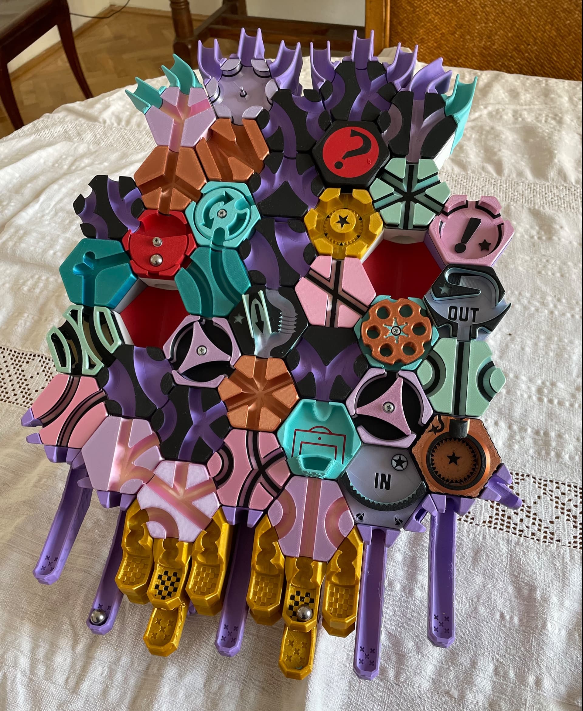 I made this for my children for Christmas. So much fun. It's a great design, thank you!