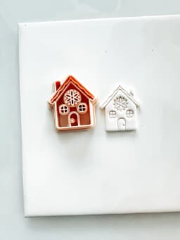Boho Gingerbread House 3d model