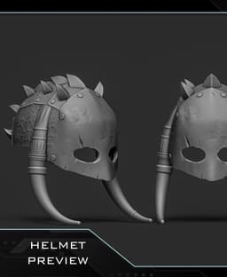 Garruk full body armor 3d model