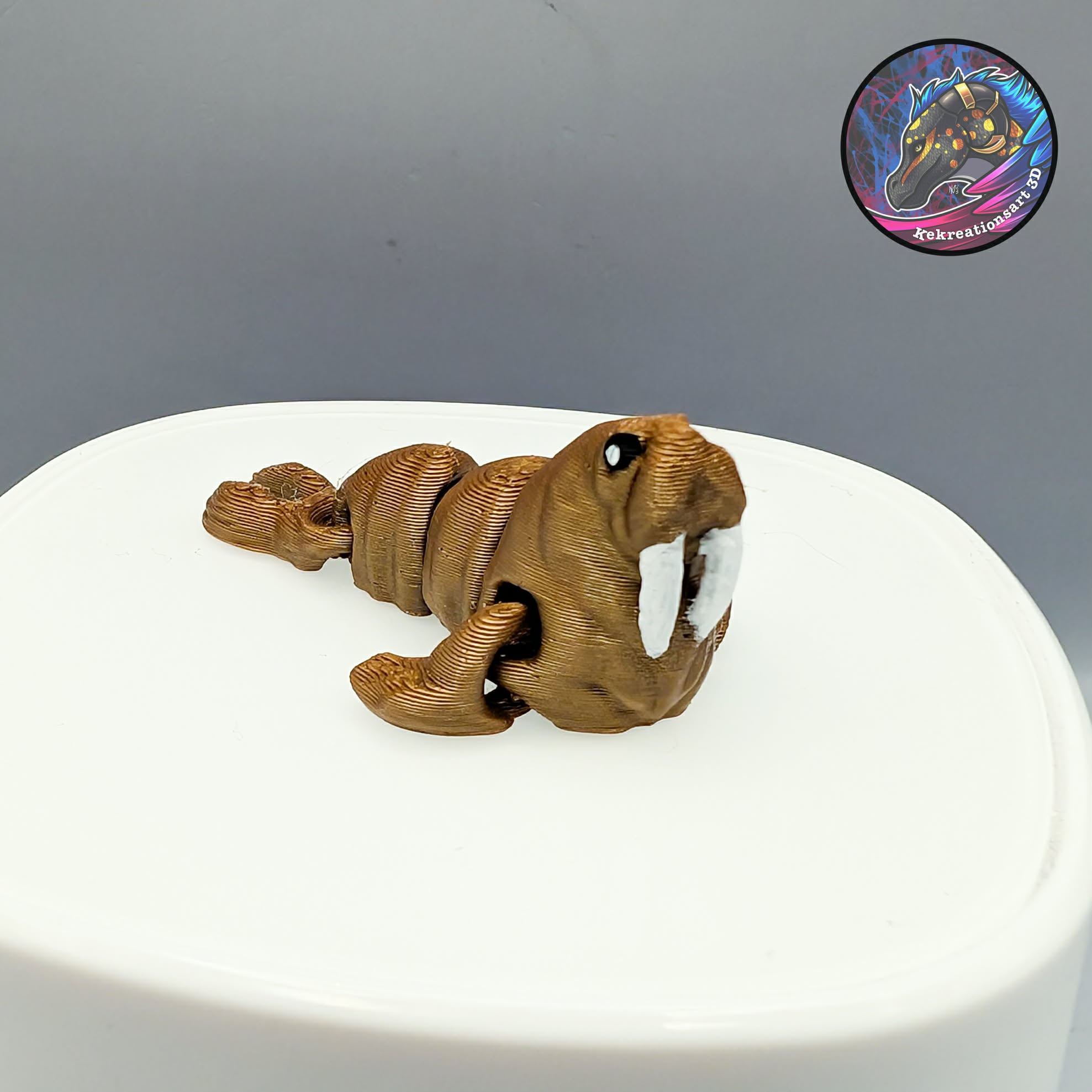 nano flexi walrus 3d model